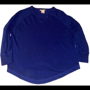 Sweet Romeo Sweater Women’s Size Large Blue